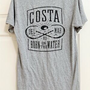 Costa Heather Gray Graphic Tee